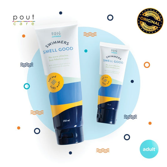 Pout Athletics Swimmers Smell Good Hair & Body Wash, 75 ml, 250 ml