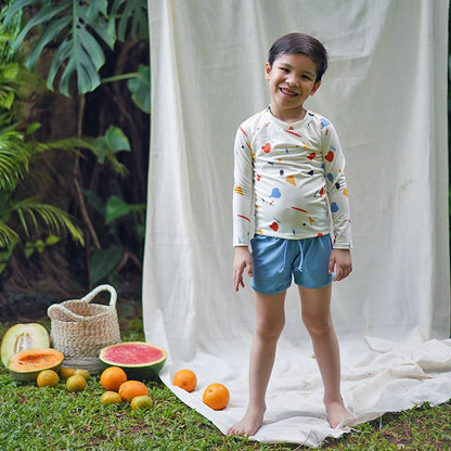Summertide Long Sleeve Rash Guard Baju Renang Anak Lengan Panjang