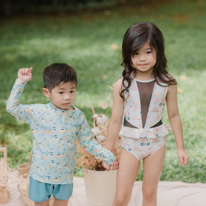 Summertide x Essy Widjaja Robin Girls Mesh One Piece