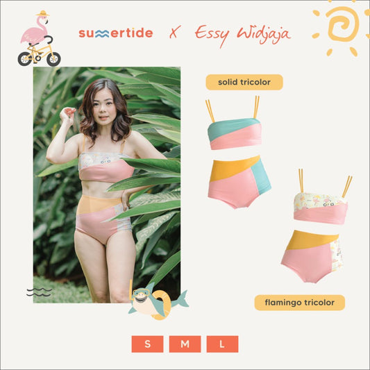 Summertide x Essy Widjaja Essy Women's Color-Block Bikini