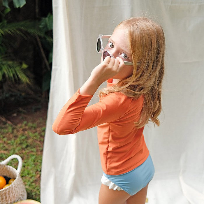 Girls Ruffle Bikini Bottom | Celana Renang UV Anak Perempuan | UPF 50+