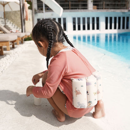 Summertide Girls Long Sleeve Floatsuit | Baju Renang Pelampung Anak