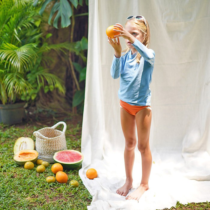 Summertide Long Sleeve Rash Guard Baju Renang Anak Lengan Panjang