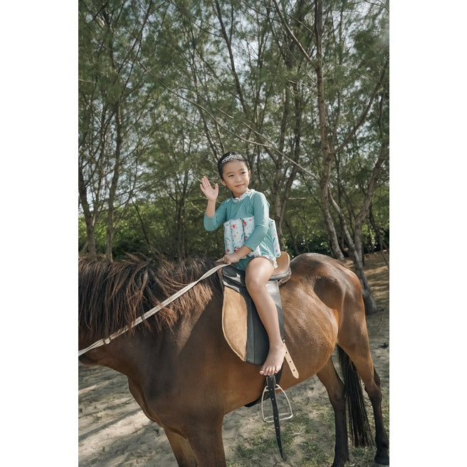 Summertide Disney Princess Be True Girls Long Sleeve Floatsuit
