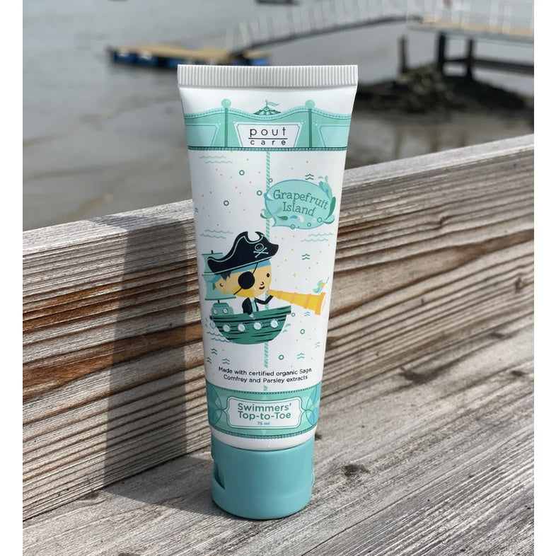 Pout Care Grapefruit Swimmers’ Top To Toe, 75 ml, 250 ml, Shampo Sabun