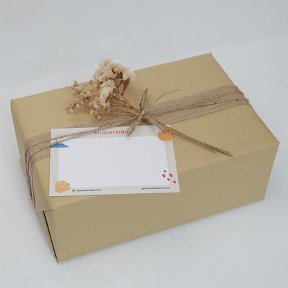 Summertide Gift Wrapping Service + Greeting Card | Jasa Bungkus Kado + Kartu Ucapan Summertide