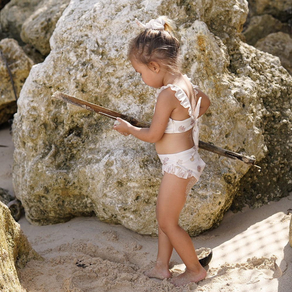 Summertide x Friends of Sally Ruffle Strap Bikini Set