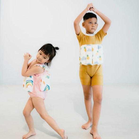 Summertide x Majoli Family Boys Short Sleeve Floatsuit |Yovita Lesmana