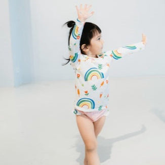 Summertide x Majoli Family Girls Long Sleeve Rash Guard Set | Yovita