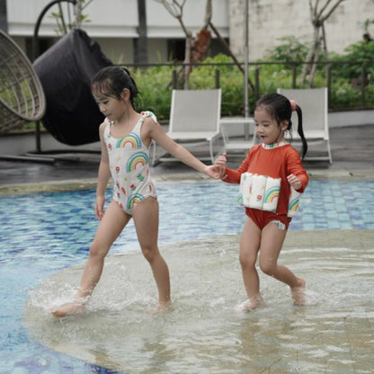 Summertide x Majoli Family Girls Long Sleeve Floatsuit |Yovita Lesmana