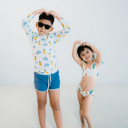 Summertide x Majoli Family Boys Long Sleeve Rash Guard Set | Yovita