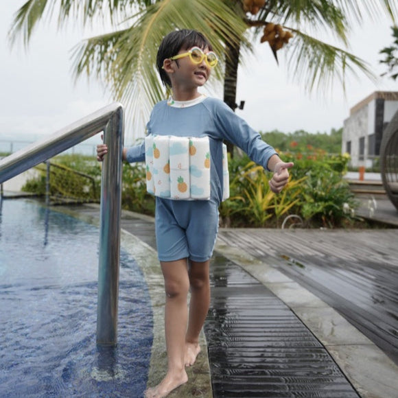 Summertide x Majoli Family Boys Long Sleeve Floatsuit | Yovita Lesmana