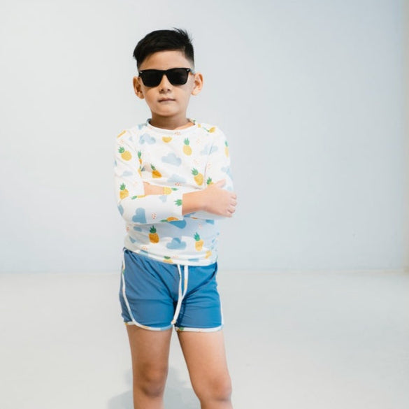 Summertide x Majoli Family Boys Long Sleeve Rash Guard Set | Yovita
