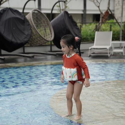 Summertide x Majoli Family Girls Long Sleeve Floatsuit |Yovita Lesmana