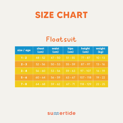 Summertide x Majoli Family Girls Long Sleeve Floatsuit |Yovita Lesmana