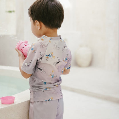 Disney 100 Summertide Rash Guard Set, Mickey Mouse, Donald Duck, Dumbo