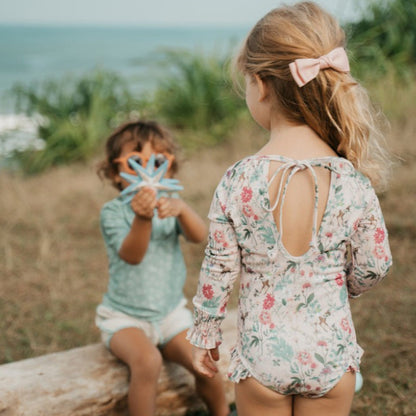 Disney Bambi Smocked Long-Sleeve Jumpsuit