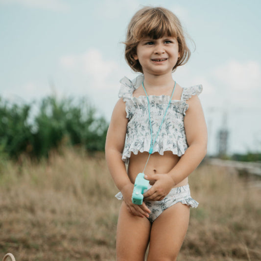 Disney Bambi Smocked Ruffle Strap Bikini
