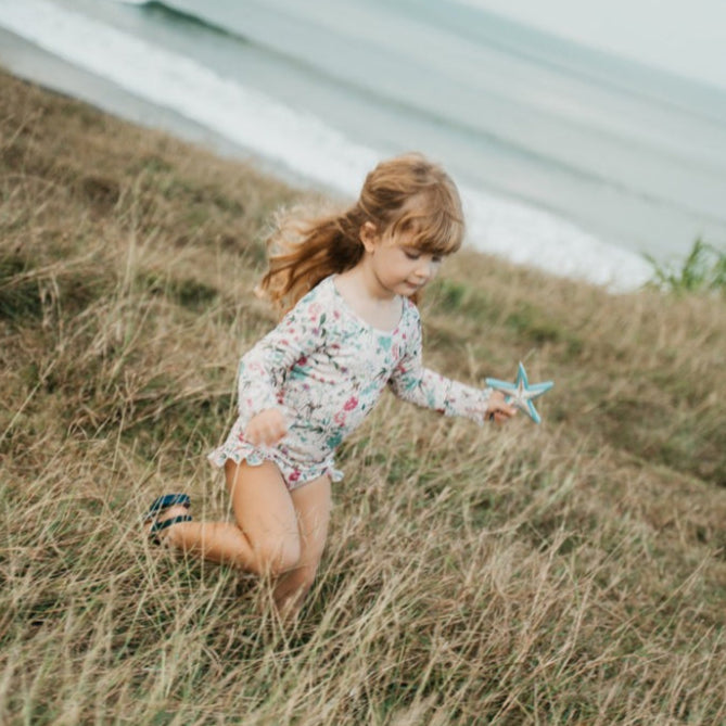 Disney Bambi Smocked Long-Sleeve Jumpsuit