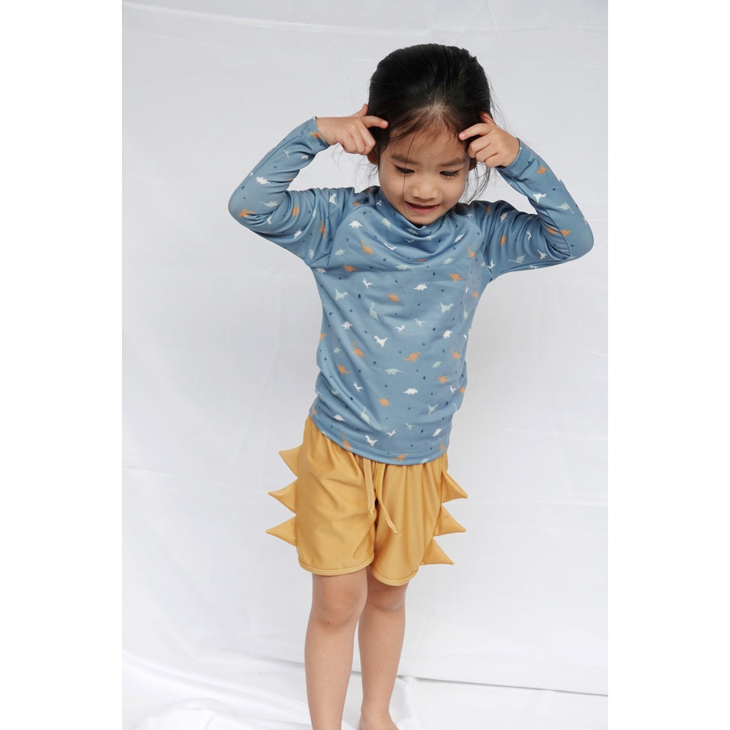 Summertide Boys Rash Guard Set Swimsuit (Top & Bottom)