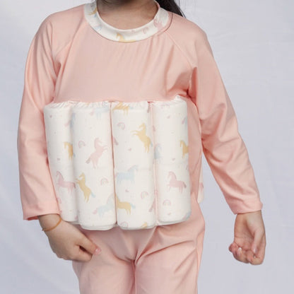 Summertide Girls Long Sleeve Floatsuit | Baju Renang Pelampung Anak
