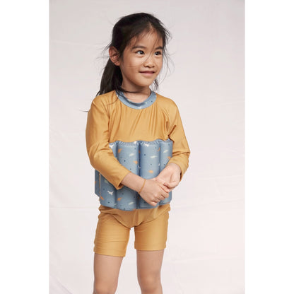 Summertide Boys Long Sleeve Floatsuit | Baju Renang Pelampung Anak