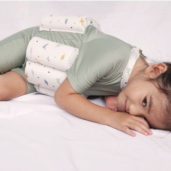 Summertide Boys Short Sleeve Floatsuit | Baju Renang Pelampung Anak