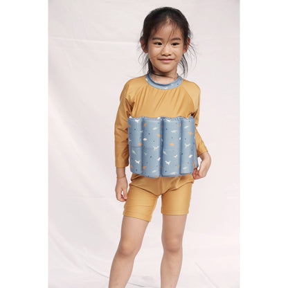 Summertide Boys Long Sleeve Floatsuit | Baju Renang Pelampung Anak