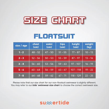 Marvel Avengers Assemble Summertide Boys Short Sleeve Floatsuit