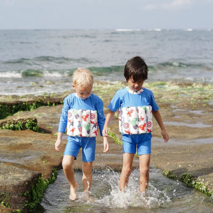 Marvel Avengers Assemble Summertide Boys Short Sleeve Floatsuit