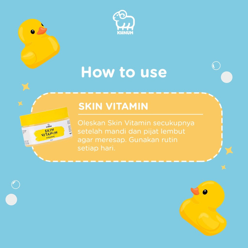 Khnum Skin Vitamin | Vitamin Kulit Anak