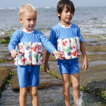 Marvel Avengers Assemble Summertide Boys Long Sleeve Floatsuit