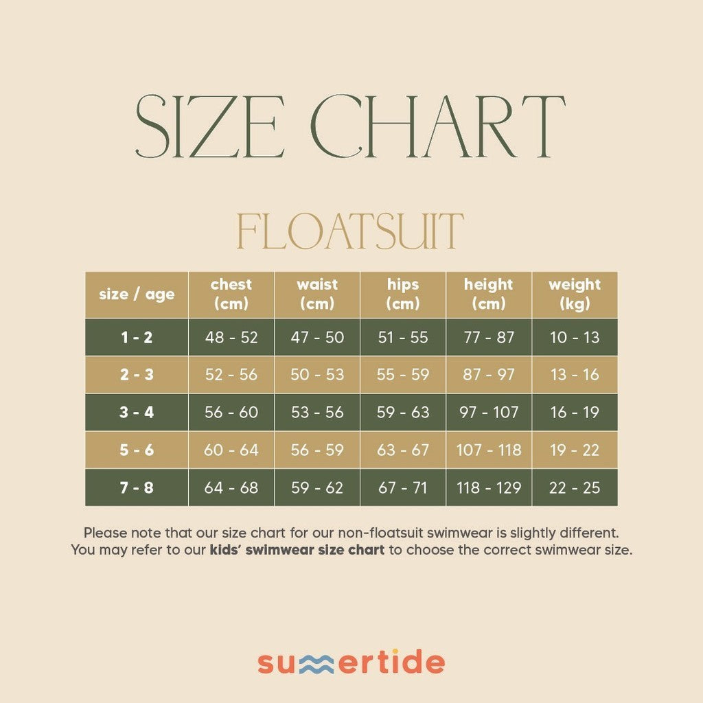 Summertide x Kerokoo Boys & Girls Long-Sleeve Floatsuit