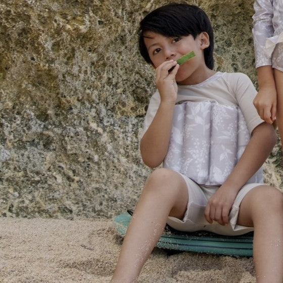 Summertide x Kerokoo Boys & Girls Short-Sleeve Floatsuit
