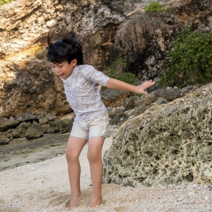 Summertide x Kerokoo Boys Short Sleeve Rash Guard Set