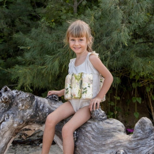 Summertide x Kerokoo Girls Sleeveless Floatsuit