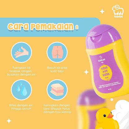 KHNUM BABY BUM WASH | Sabun bayi