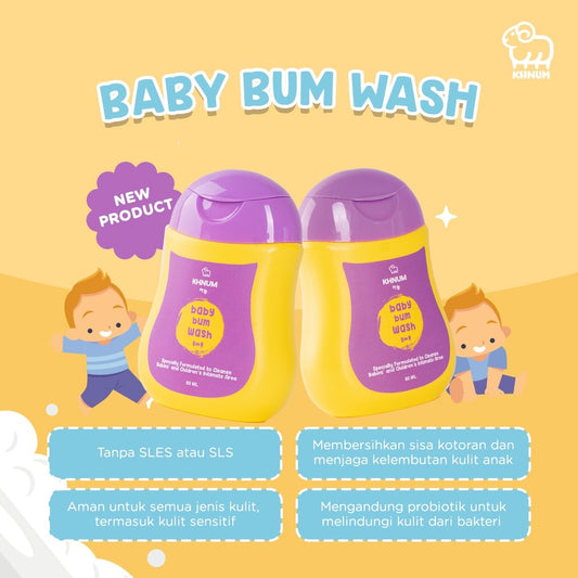 KHNUM BABY BUM WASH | Sabun bayi
